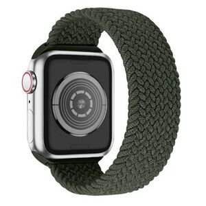 EUC Genuine Apple Watch Braided Solo Loop Band 38 40 41 42mm Army Olive Size 5